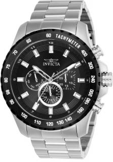 Invicta 24210 (Hodinky Invicta 24210 Speedway Multifunction Black Dial Stainless Steel Men's Watch)