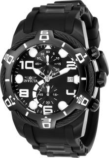 Invicta 24220 (Hodinky Invicta 24220 Bolt Black Chronograph Men's Watch)