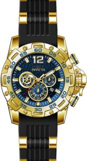 Invicta 26407 (Hodinky Invicta 26407 Pro Diver Chronograph Quartz Blue Dial Men's Watch)