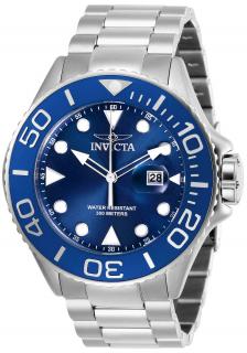 Invicta 28766 (Hodinky Invicta 28766 Grand Diver Quartz Blue Dial Stainless Steel Men's Watch)