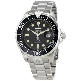 Invicta 3044 (Hodinky Invicta 3044 Grand Diver Black Diver Stainless Steel Men's Watch)