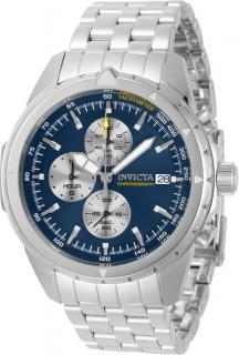 Invicta 31495 (Hodinky Invicta 31495 Aviator Chronograph Quartz Blue Dial Men's Watch)