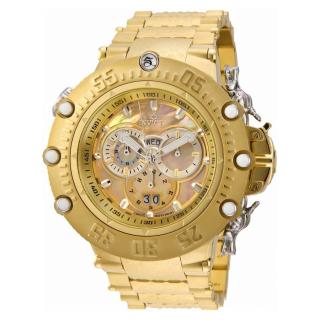 Invicta 32950 (Hodinky Invicta 32950 Subaqua Shutter Chronograph Quartz Gold Dial Men's Watch)