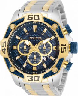 Invicta 33845 (Hodinky Invicta 33845 Pro Diver Chronograph Quartz Blue Dial Men's Watch)