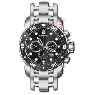Invicta 35395 (Hodinky Invicta 35395 Pro Diver Chronograph Quartz Black Dial Men's Watch)