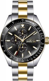 Invicta 38969 (Hodinky Invicta 38969 Aviator Quartz Black Dial Men's Watch)