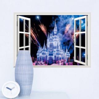 3D Hrad v okne pre princezné (AL)