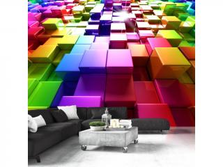 Fototapeta - Colored Cubes