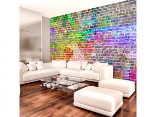 Fototapeta - Rainbow Wall