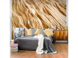 Fototapeta - Wavy sandstone forms