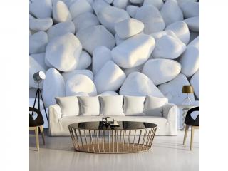 Fototapeta - White Pebbles