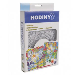 hodiny motýle