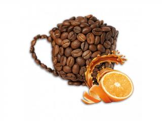 POMARANČ V KARAMELE (aromatizovaná 100% káva Arabica s příchutí )