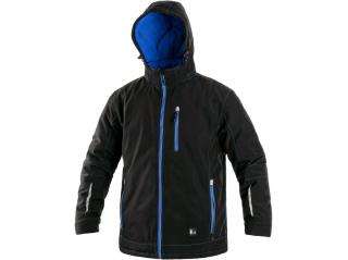 CXS - Zimná bunda Kingston čierna/modrá