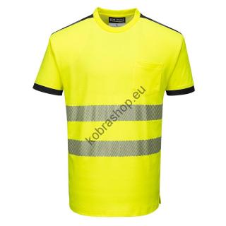 Portwest reflexné tričko T181 Žltá