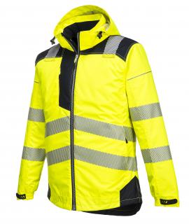 PW3 Hi-Vis Zimná bunda Žltá-čierna - T400