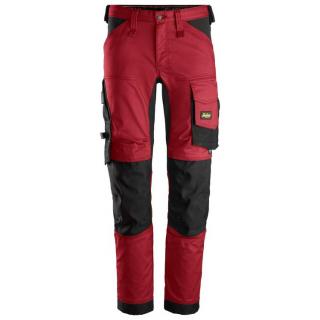 Snickers Workwear Kalhoty AllroundWork Stretch červené