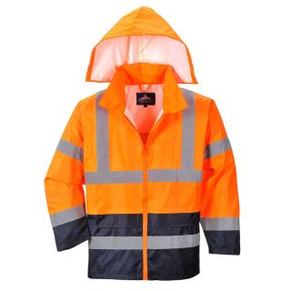 Tenká Vetrovka Hi-Viss Classic Rain Orange/Navy