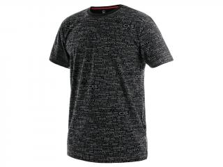 Tričko CXS DARREN Čierne (Pánske tričko)