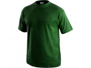 Tričko DANIEL Fľaškovo zelená (Tričko s krátkym rukávom)