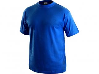 Tričko DANIEL Stredne modrá (Tričko s krátkym rukávom)