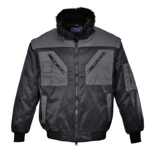 Zimná bunda ICEBERG Sivá-čierna