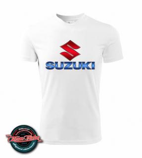 Funkčné Cool-DRY moto tričko s potlačou Suzuki