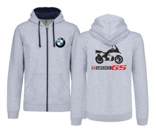 Mikina kapucňa/zips BMW GS