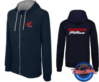 Mikina kapucňa/zips Honda Fireblade