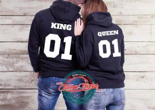 Mikiny King 01 Queen 01