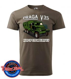 Tričko Praga V3S - Made in Czechoslovakia