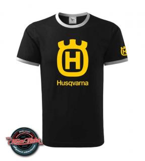 Tričko s motívom Husqvarna