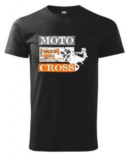 Tričko s motívom Moto cross