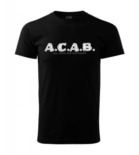 Tričko s potlačou A.C.A.B. new 2