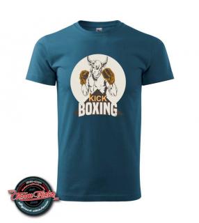 Tričko s potlačou Kick boxing bull