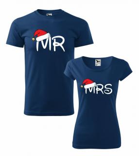 Vianočné tričká pre páry MR/MRS Christmas