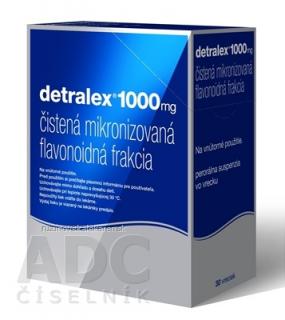 Detralex 1000 mg perorálna suspenzia vo vrecku