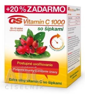 GS Vitamín C 1000 so šípkami 2016