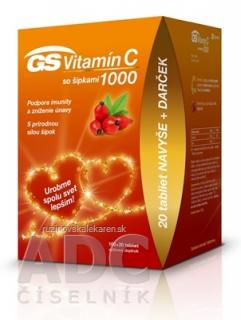GS Vitamín C 1000 so šípkami darček 2020