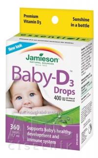 JAMIESON BABY-D3 VITAMÍN D3 400 IU KVAPKY