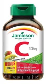 JAMIESON VITAMÍN C 500 mg tropické ovocie