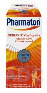 Pharmaton GERIAVIT Vitality 50+