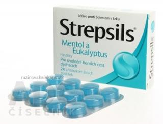 Strepsils Mentol a Eukalyptus