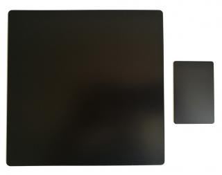 Sada platničiek SwissTesla čierna ELEKTROSMOG (21x21cm 8,5x5,5 cm) -10%zľava (Harmonizér platnička - Ochrana a pohlcovač elektrosmogu)