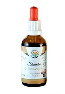 Shiitake tinktúra 50 ml (Podpora imunity, kardiovaskulárne zdravie, energia, mozog, vitamin D)