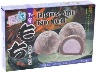 Japonské koláčky Mochi s taro náplní 210 g