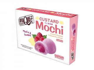 Q Brand Mochi Custard malina 168 g
