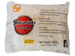 Shirataki nudle  udon  (kulatý tvar)  420 g