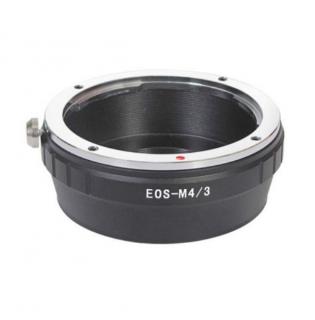 Adaptér pre Olympus Micro 4/3 a objektívy Canon EOS ELEMENTRIX (EOS-M4/3)