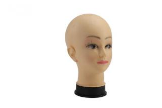 Aranžérská hlava žena měkká s makeupem 2.jakost (HLAR4)